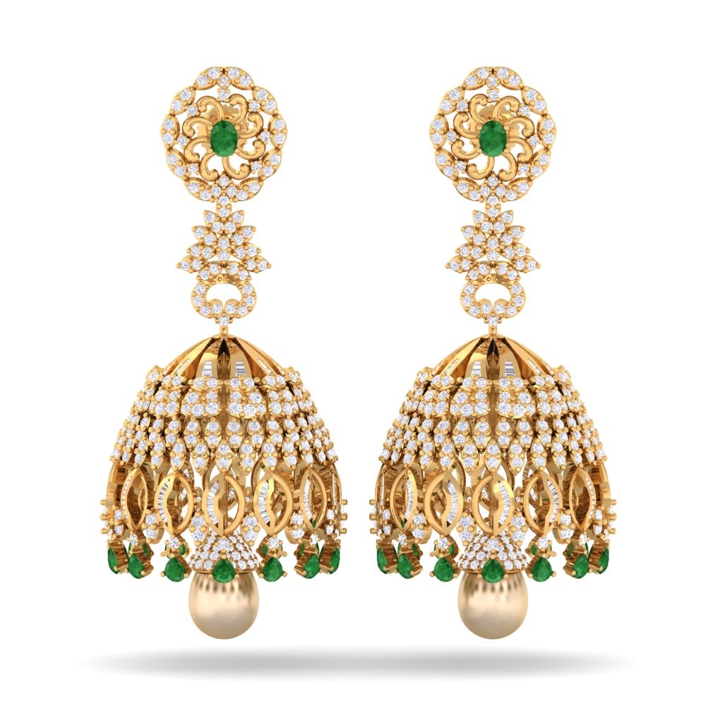 The Kreeli Jhumka Earrings