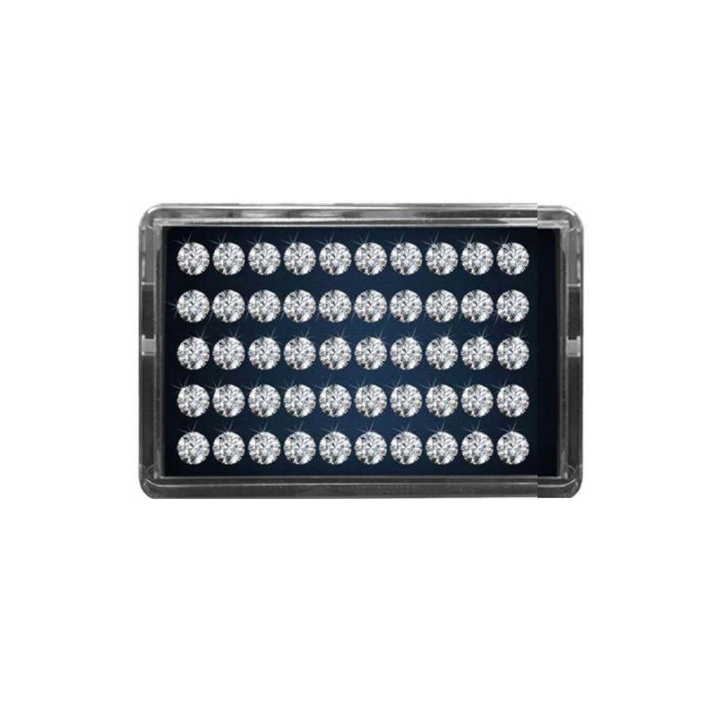 1 cent 0.01 carat I J SI 50 pcs