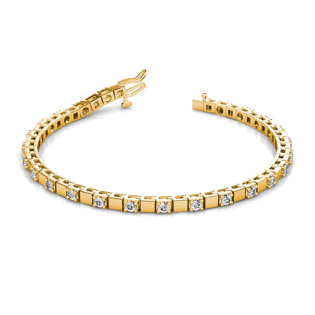 Buy quality Designer Leafy Pattern 14ct Diamond Bracelet in Pune