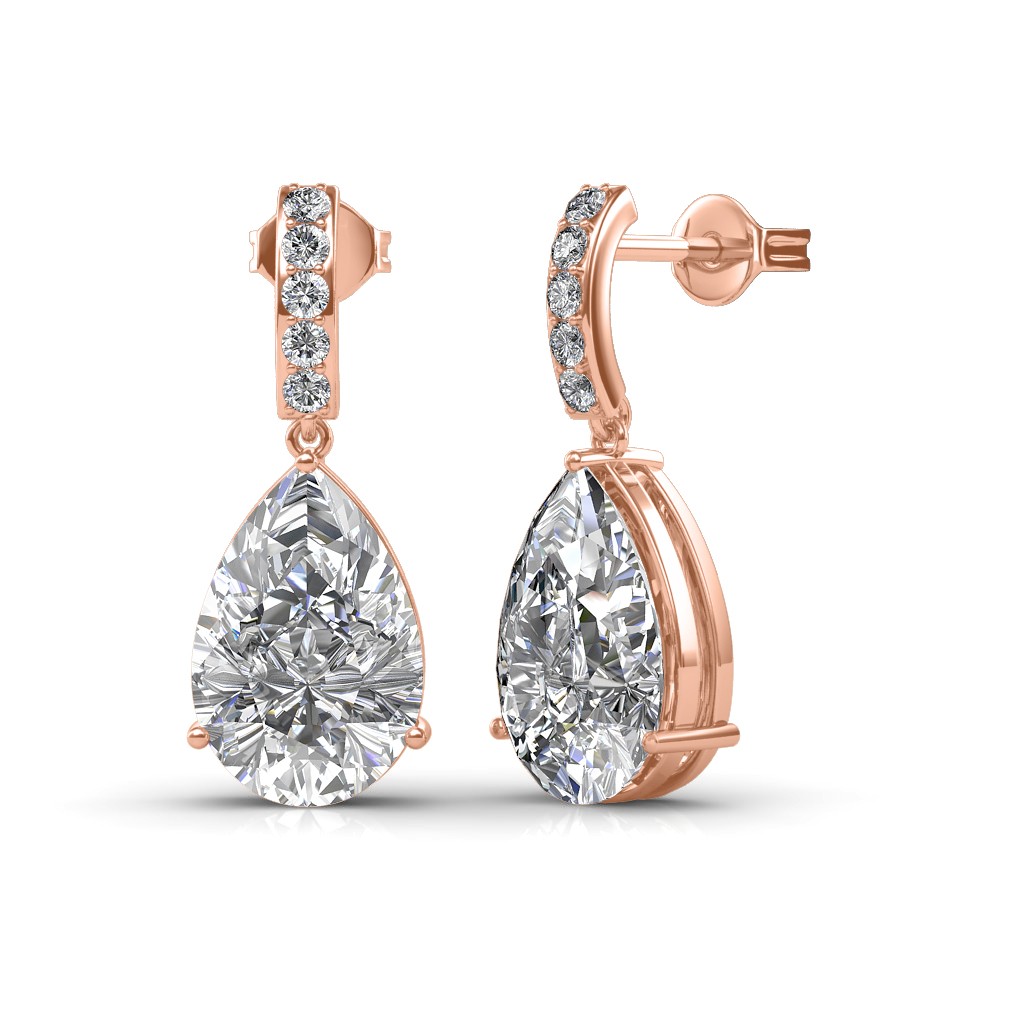 Florence Earrings- Solitaire Diamond Earrings at Best Prices in India ...