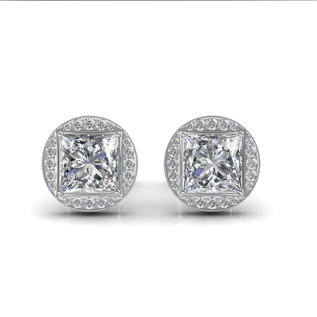 Buy Platinum Earrings for Women by Malabar Gold  Diamonds Online  Ajiocom