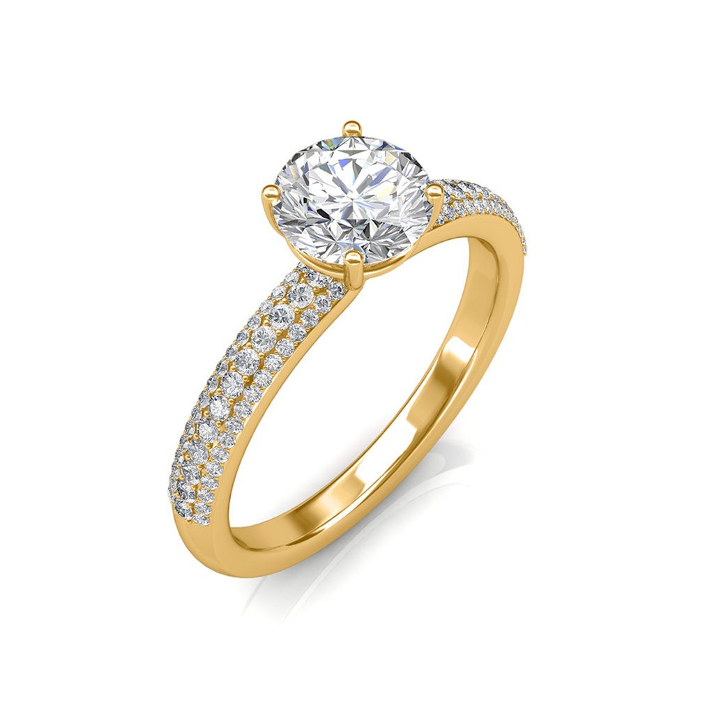 Forever engagement ring top