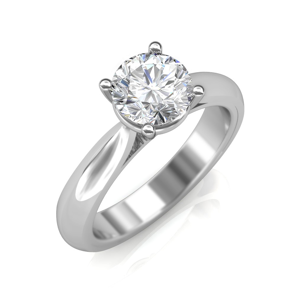 18k engagement shop ring price