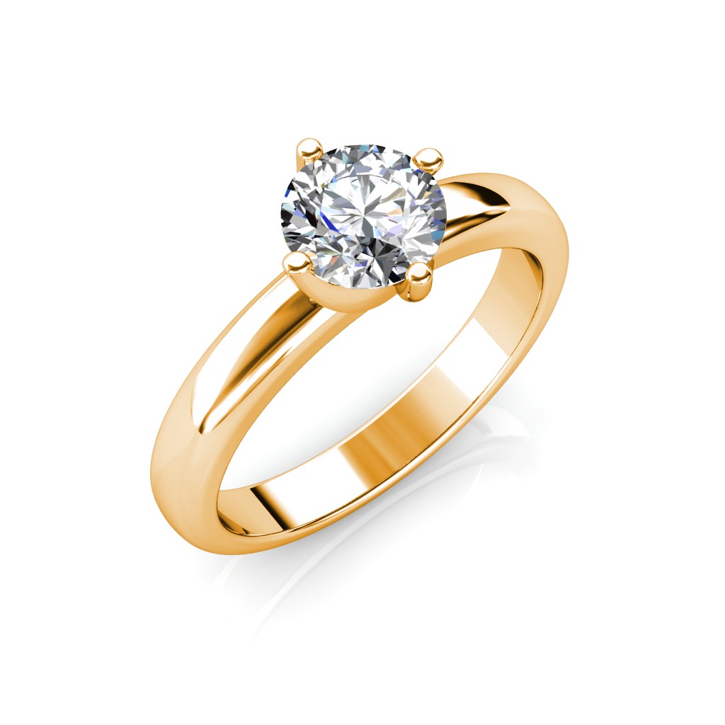 Buy Dazzling Diamond Ring Online - Shop Lab Grown Diamonds at Emori