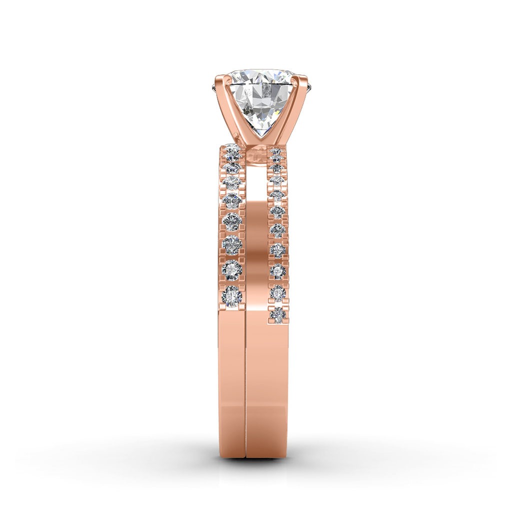 Diamond Ring Womens Jewellery Rings Monary 18k 0.89 Ct Tw 