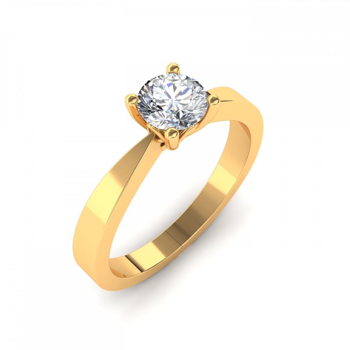 18k engagement shop ring price