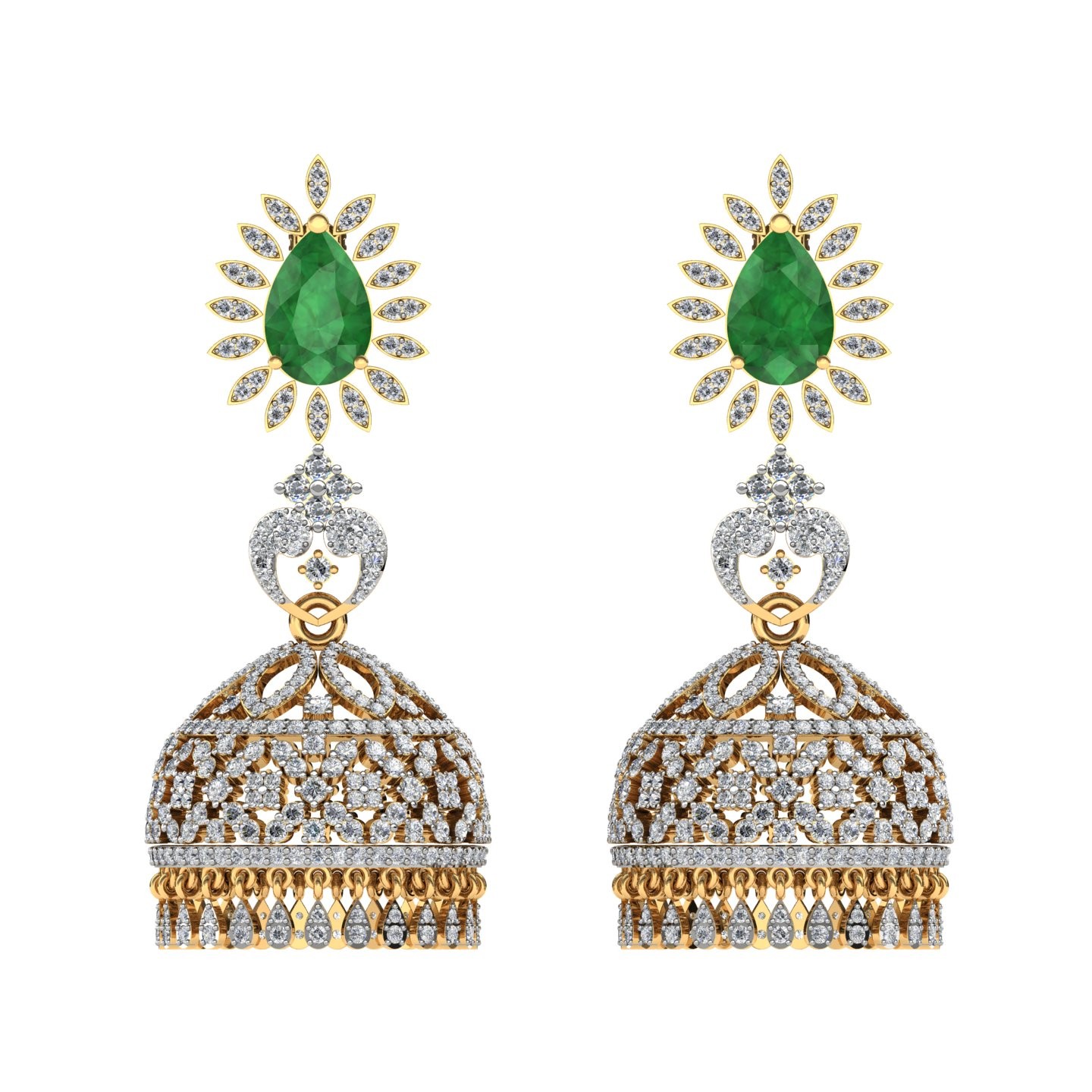 The Alyne jhumka Earrings