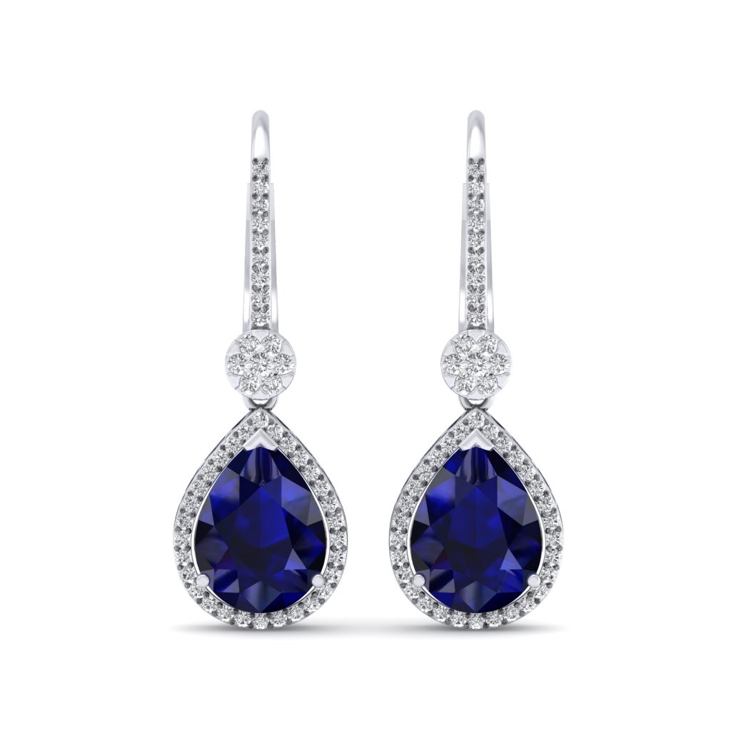 The Azure Dangler Earrings Diamond Jewellery at Best Prices in India SarvadaJewels