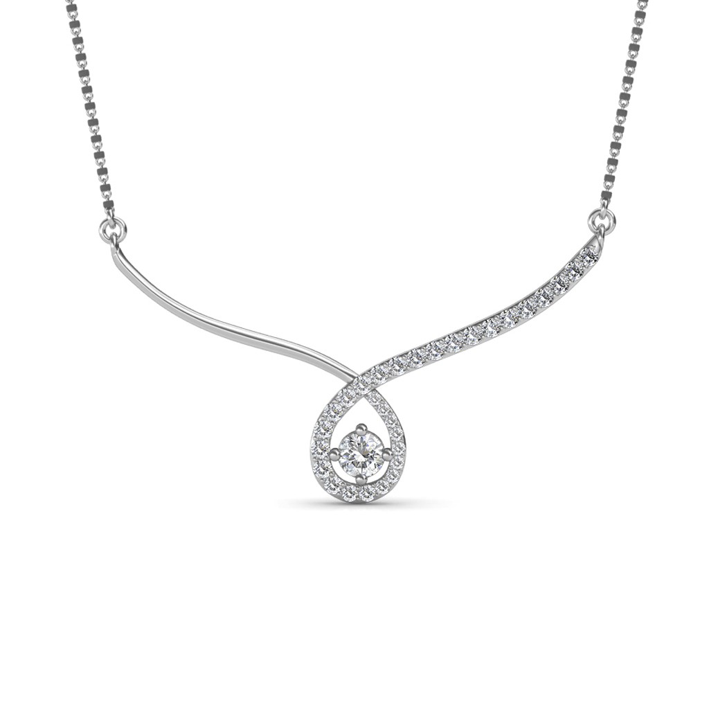 Platinum mangalsutra shop