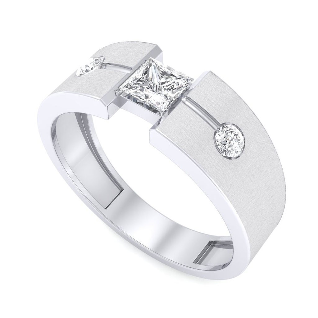 0.60 cts. H VVS1 Solitaire Platinum Ring