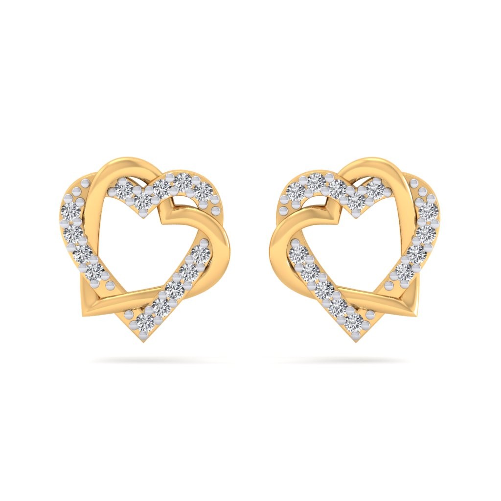 THE HEART INFINITY EARRINGS