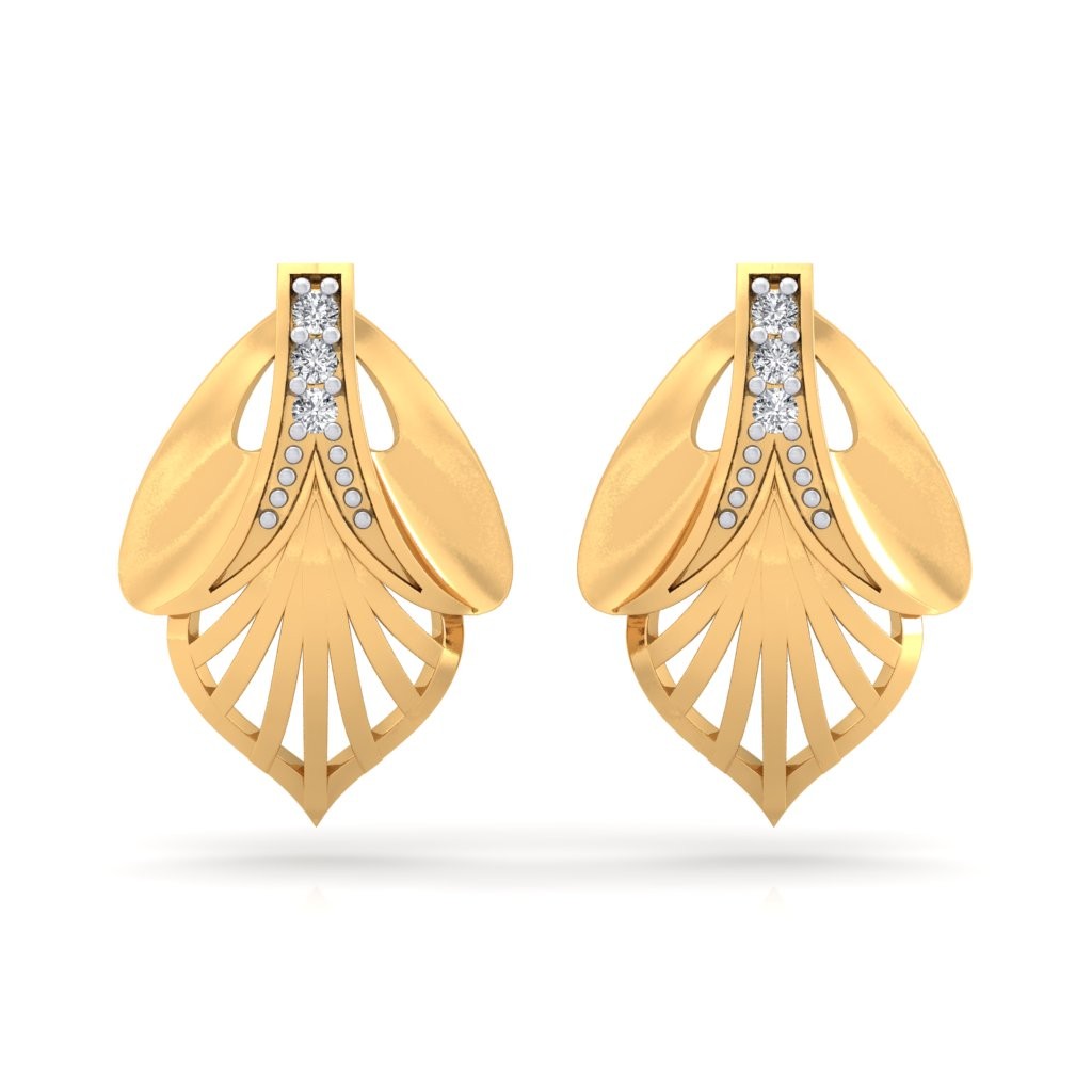 The Chelsy Leaf Earrings