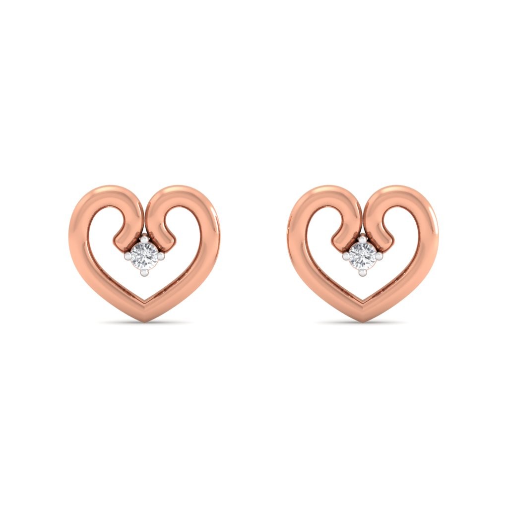 The Simmi Heart Earrings