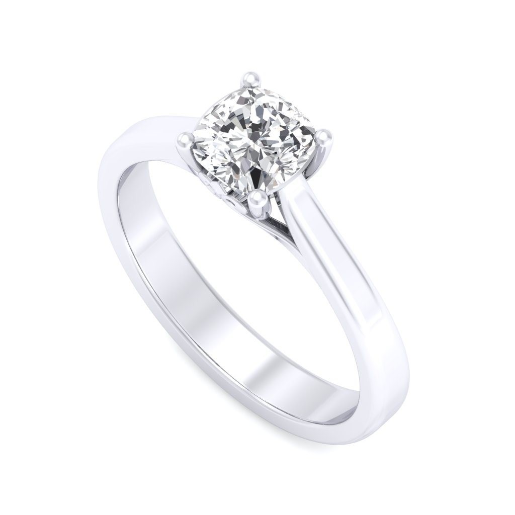 0.50 carat Platinum - Rabia Engagement Ring