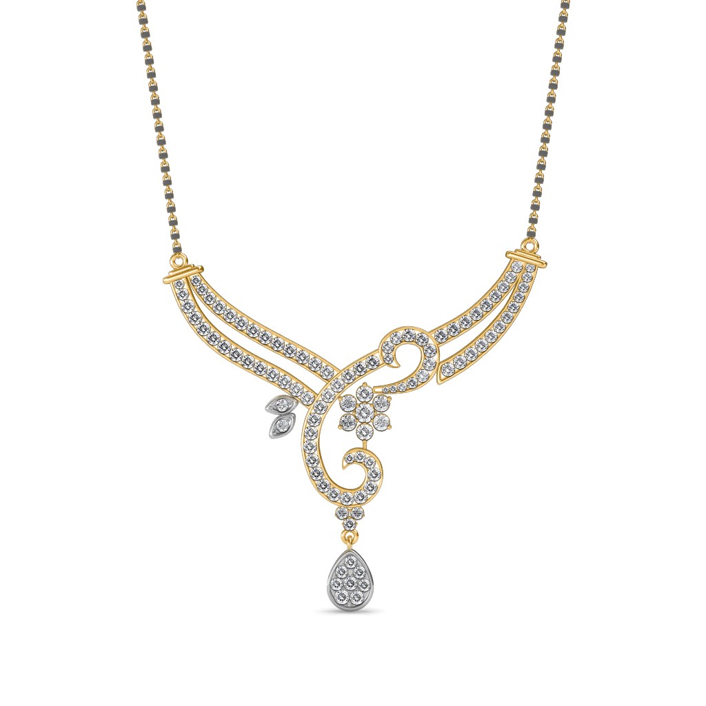 The Tilaka Diamond Mangalsutra