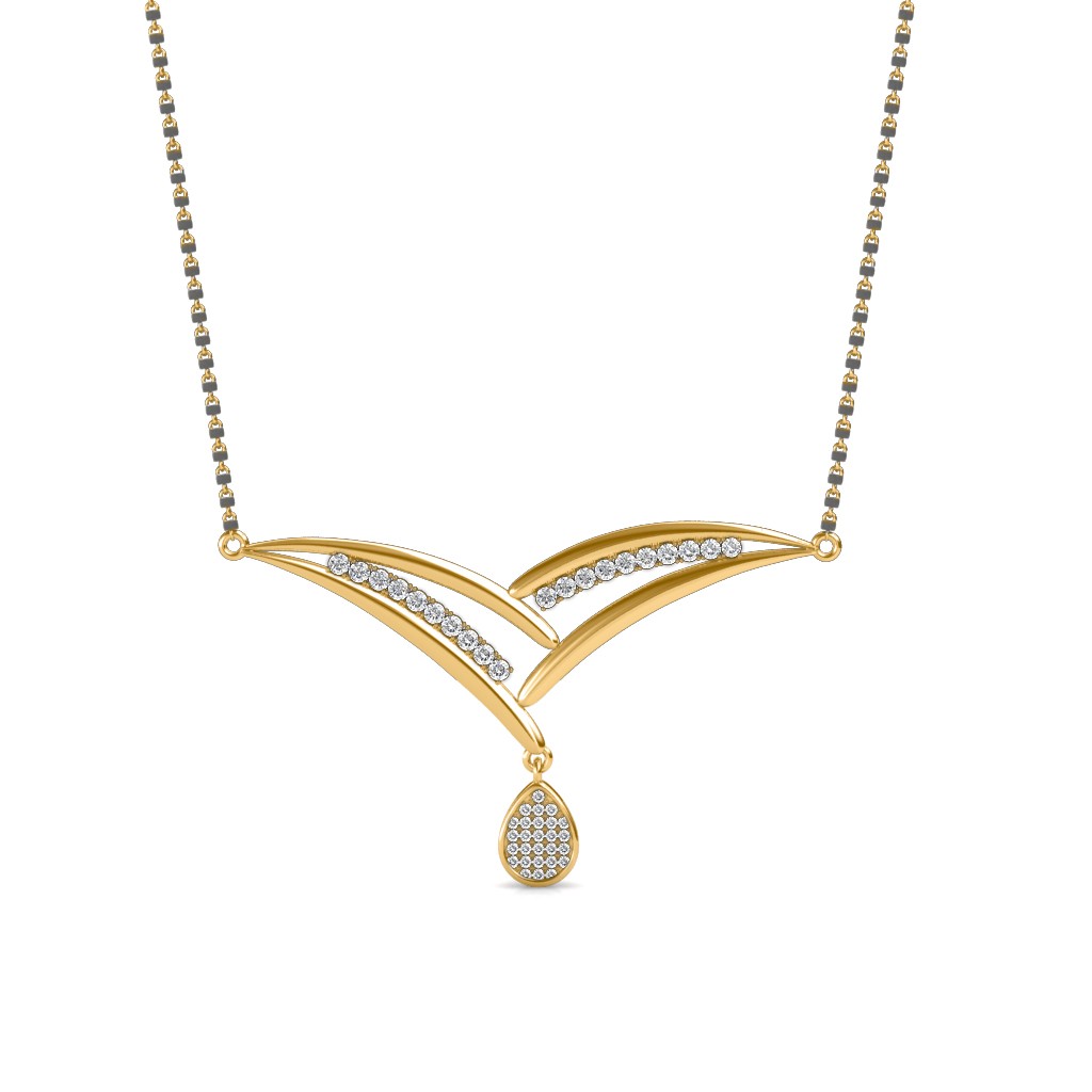 The Sattvaye Diamond Mangalsutra