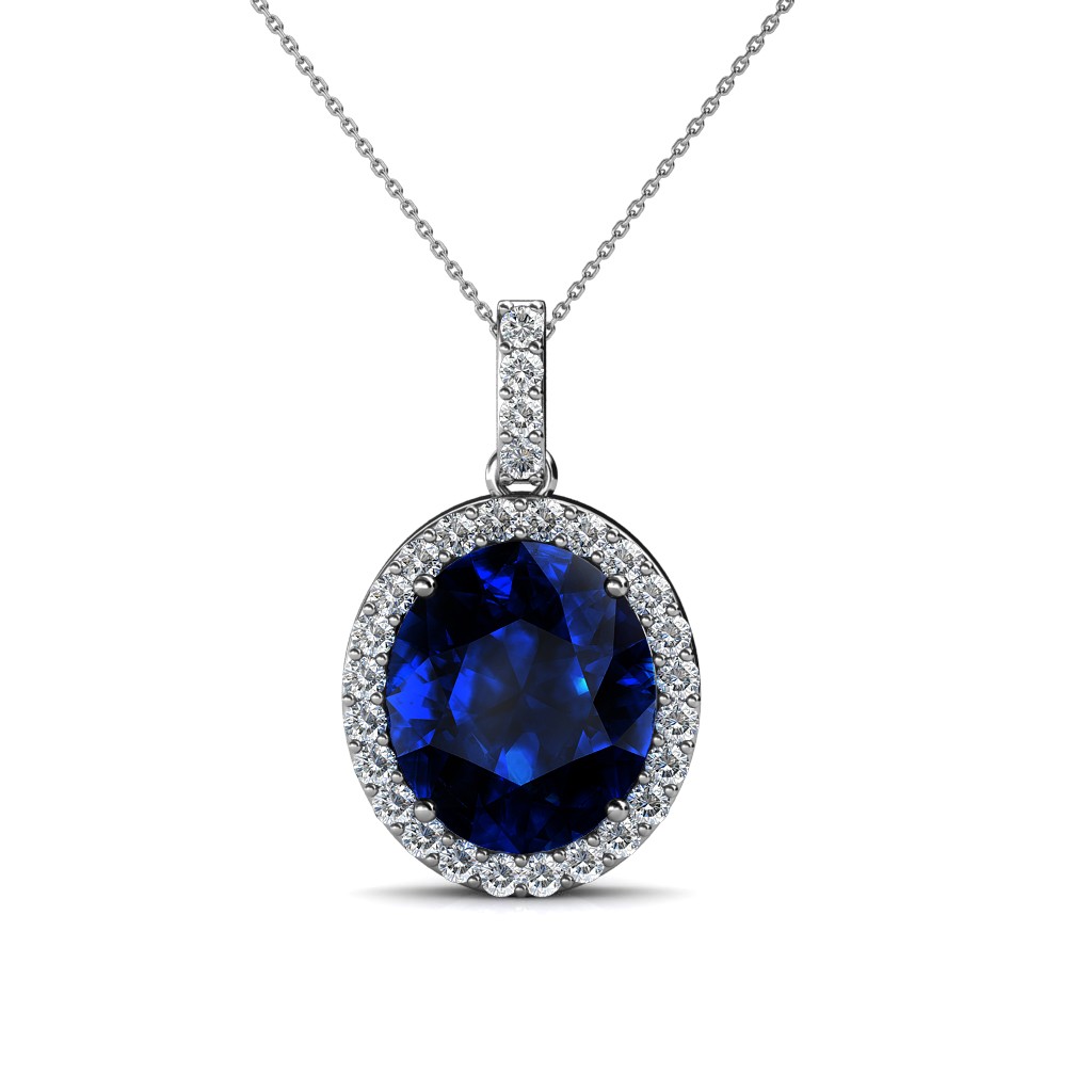 Blue Sapphire Pendant