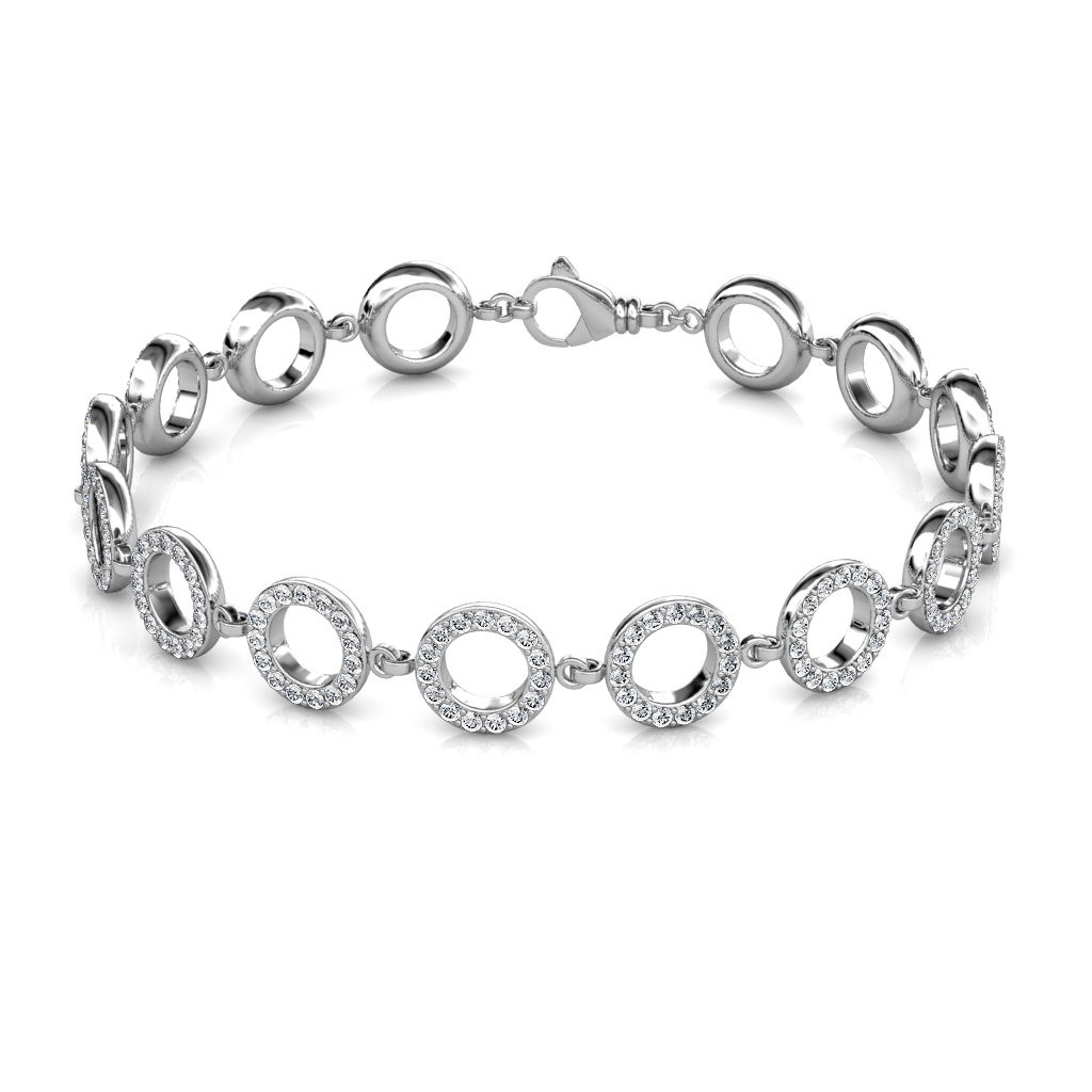 Bracelet platinum top