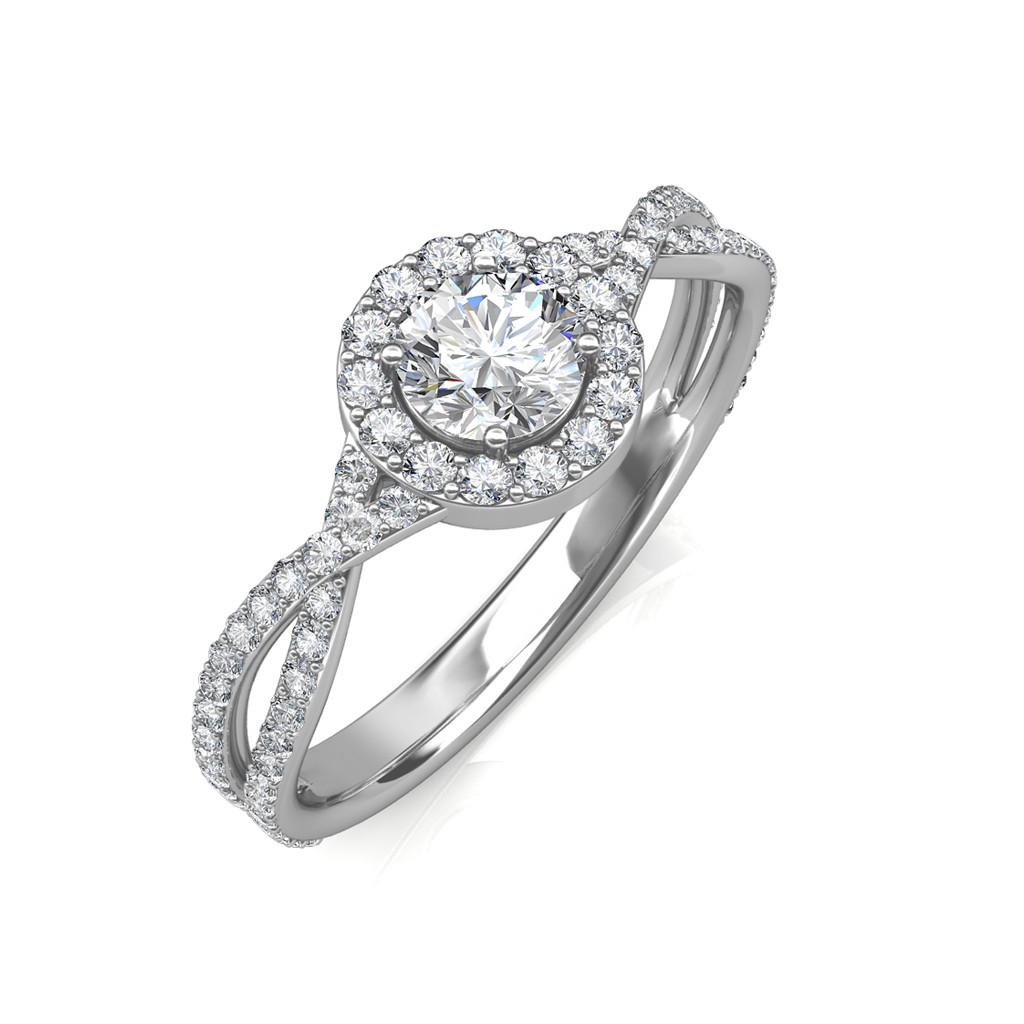 3.06 carat Platinum - The Nia Solitaire Engagement Ring - Engagement Rings  at Best Prices in India | SarvadaJewels.com