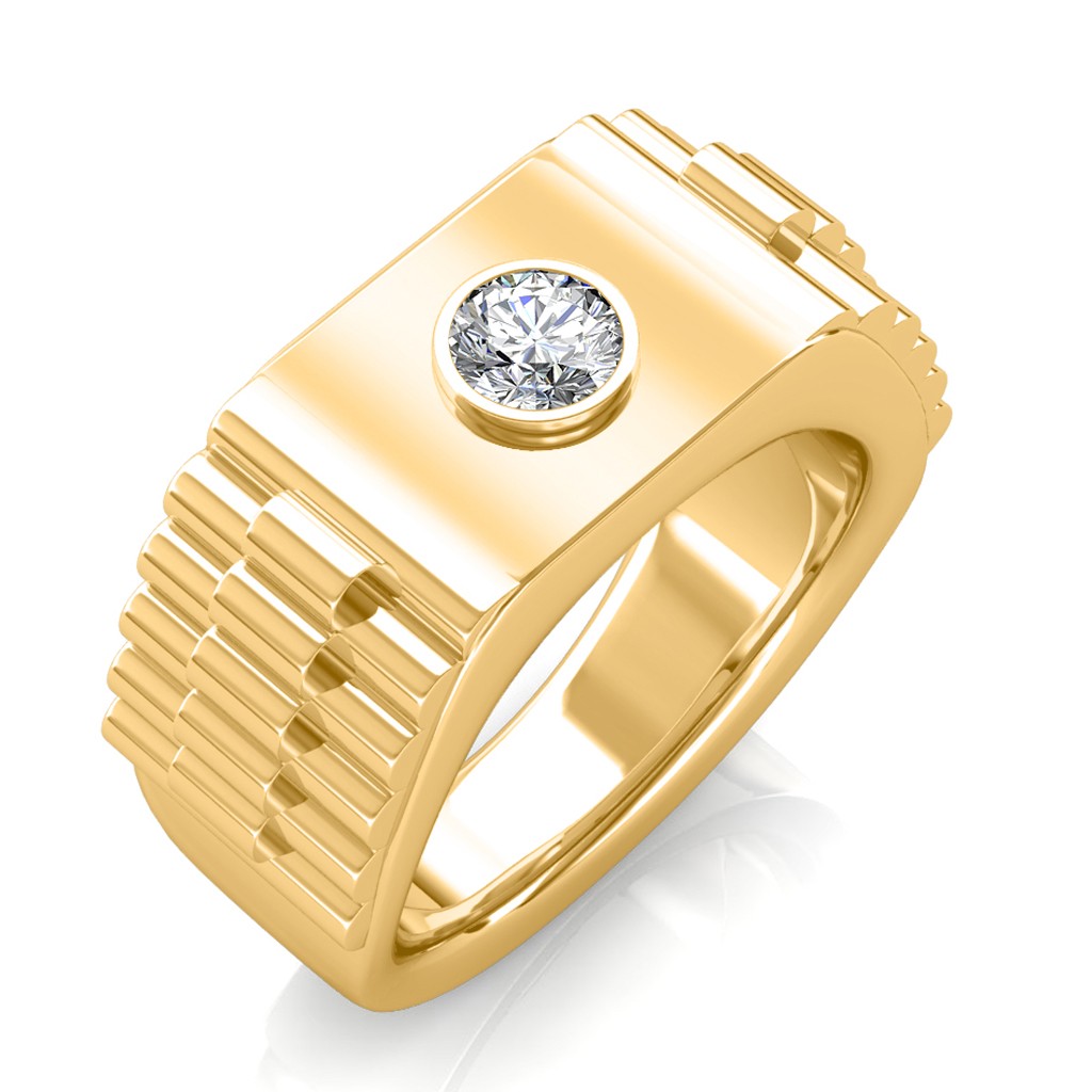 The Leopold Ring For Him - 0.25 carat- Diamond Jewellery at Best Prices ...