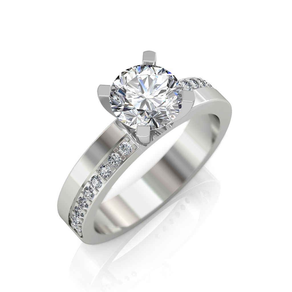 The Classic Solitaire Ring Solitaire Diamond Rings at Best Prices in India SarvadaJewels