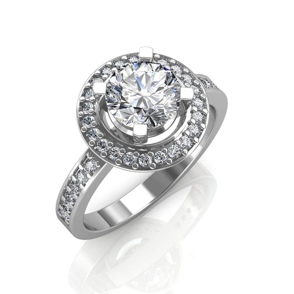 Shop Halo Engagement Rings | Golden Tree Jewellers