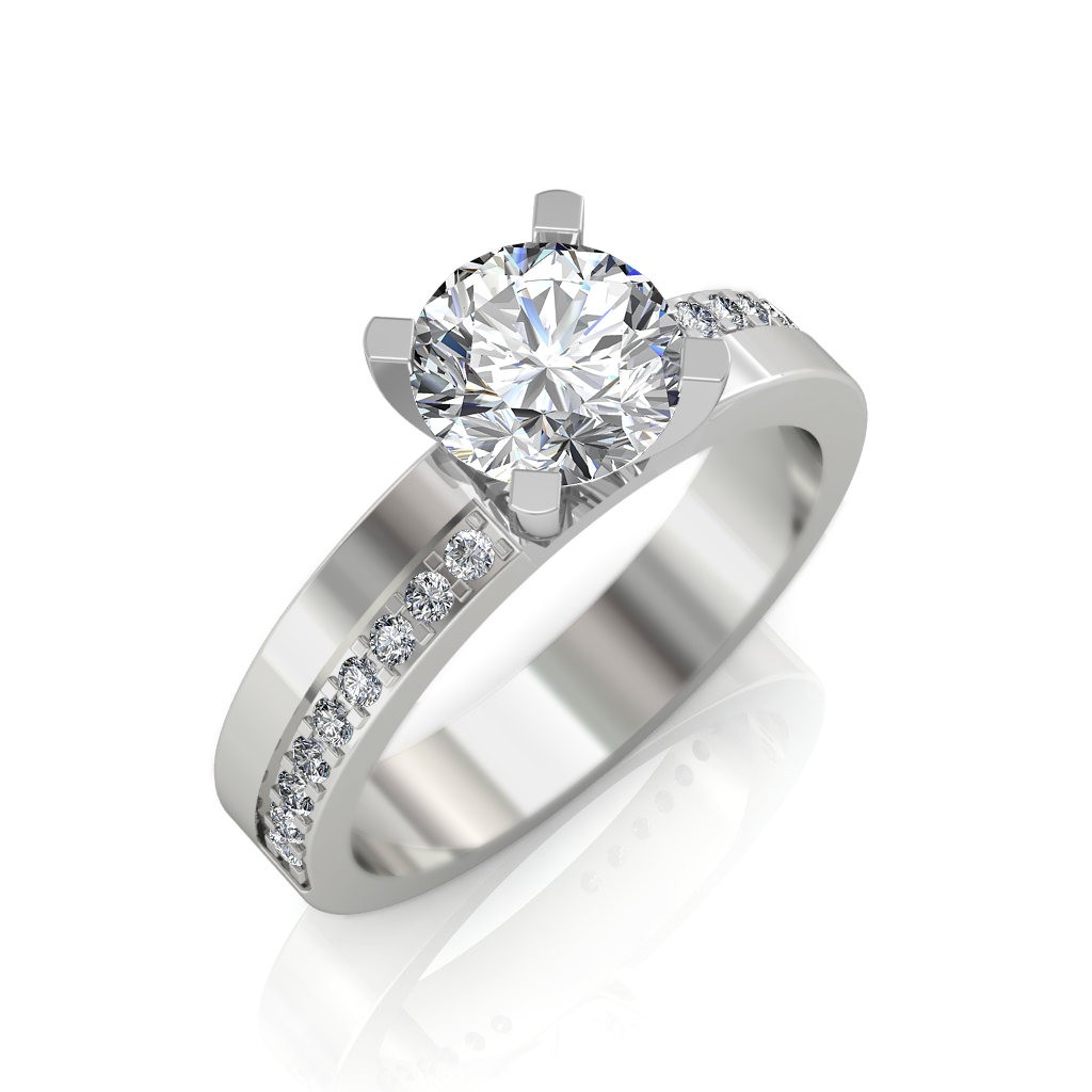 The Classic Solitaire Ring