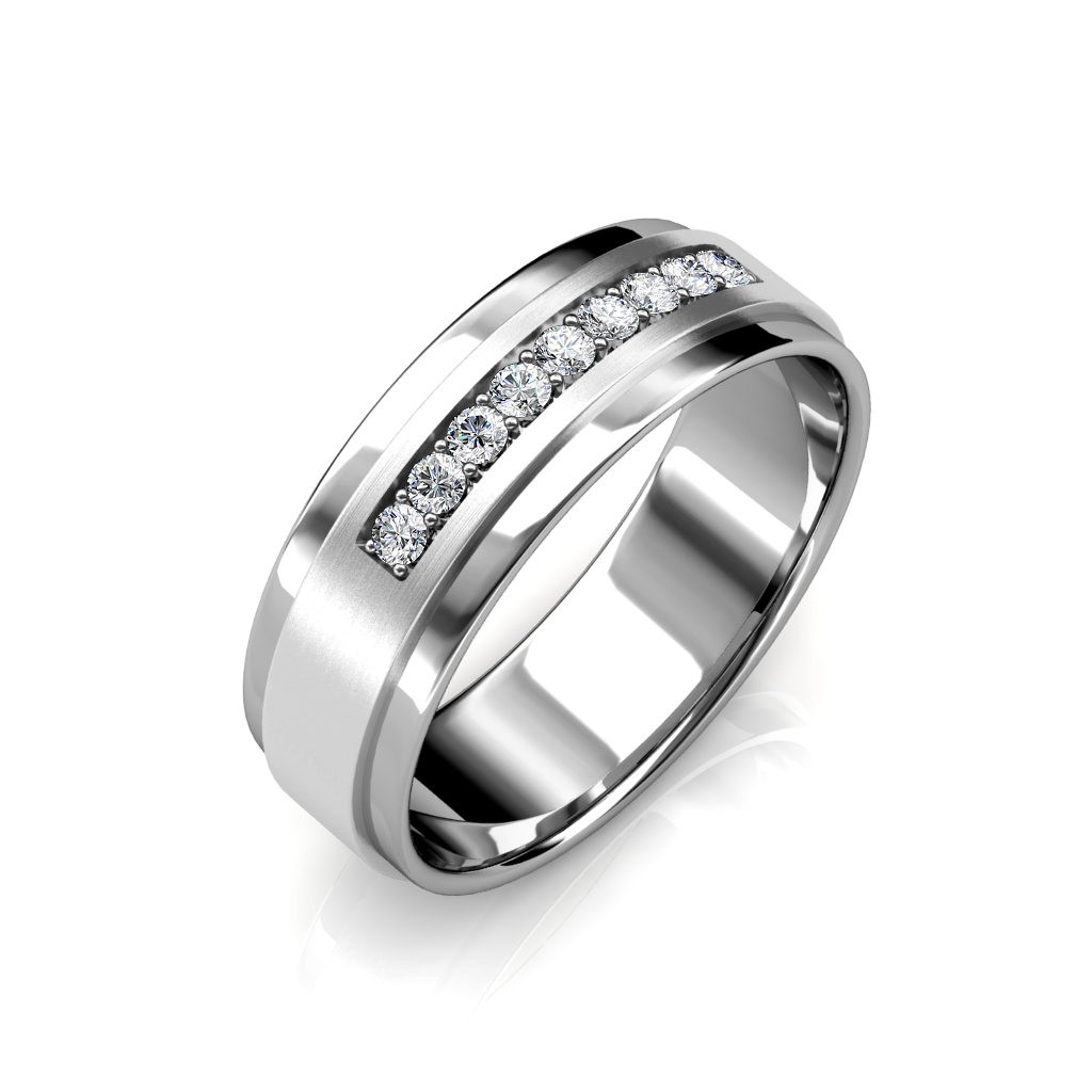 The William Ring For Him - Platinum