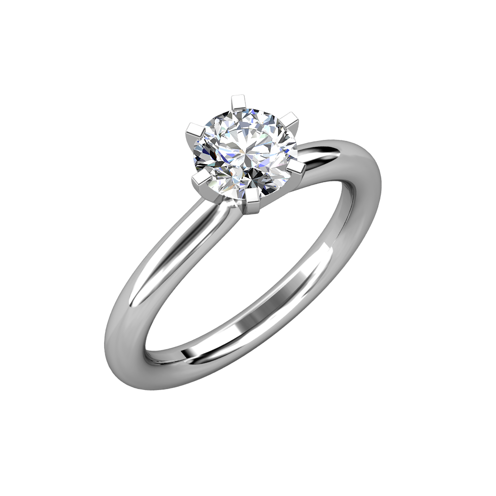 0.50 carat 18K White Gold - Radhika Engagement Ring