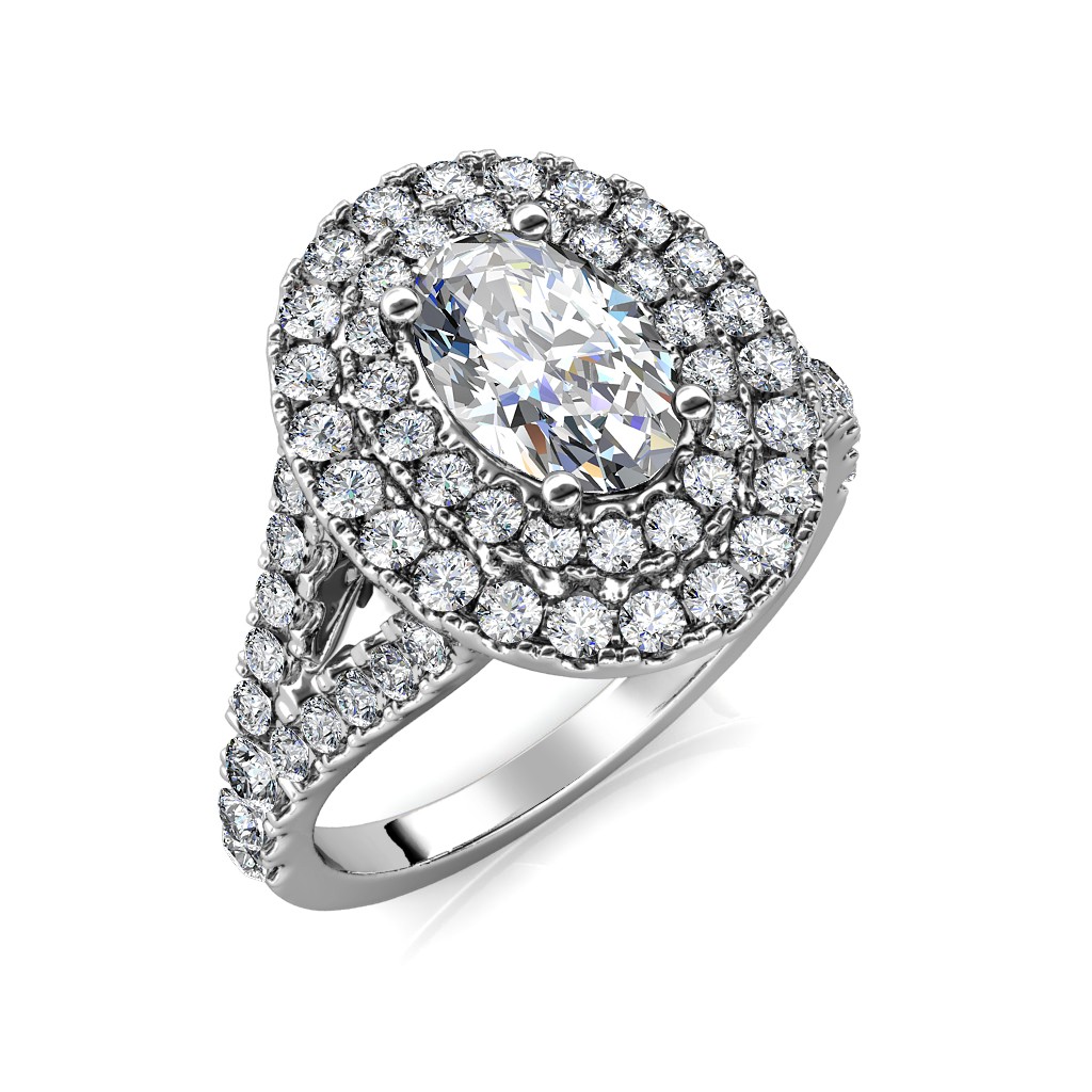 Double halo ring clearance