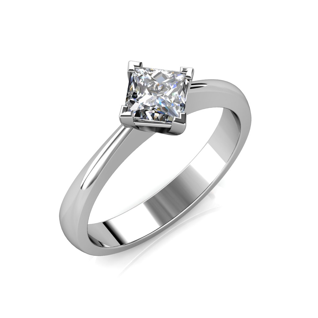 0.40 carat White Gold - Courtney Engagement Ring