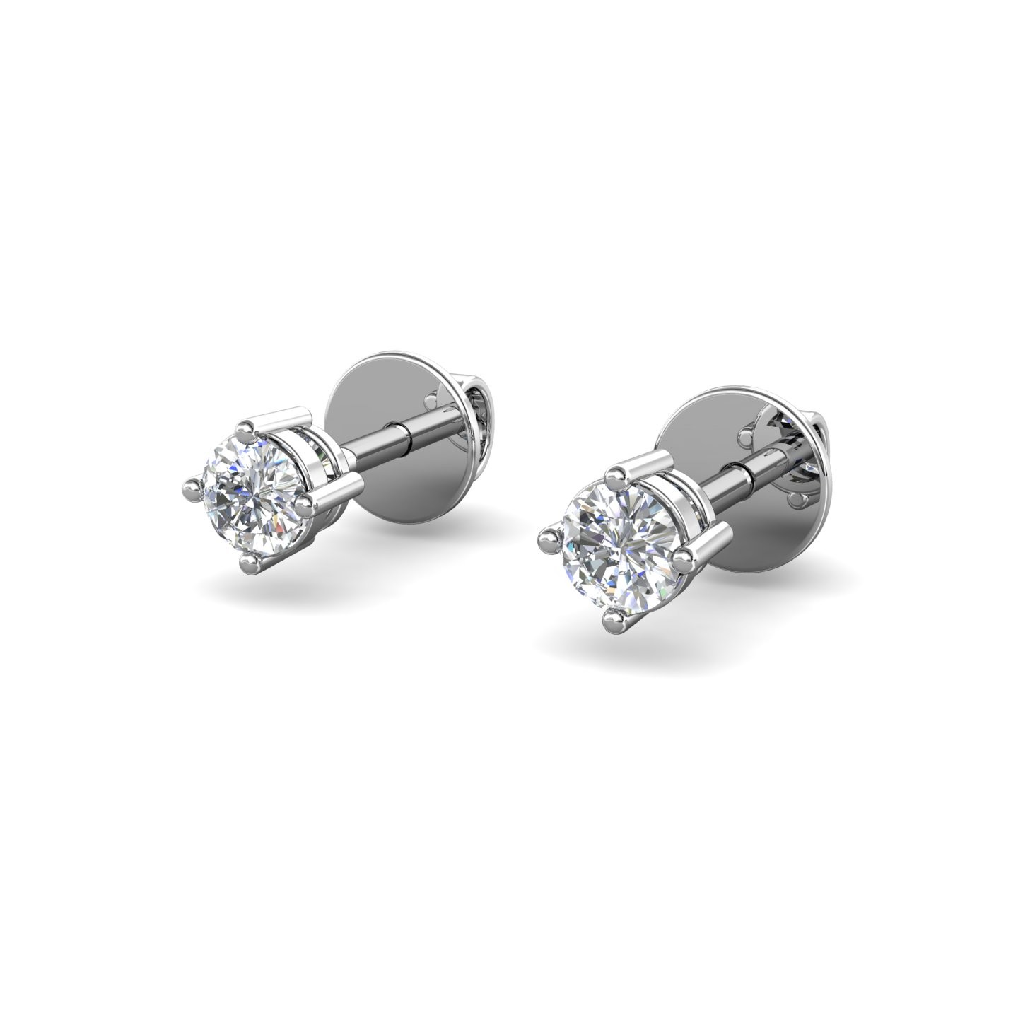 The Classic Stud Earrings Diamond Jewellery at Best Prices in India SarvadaJewels