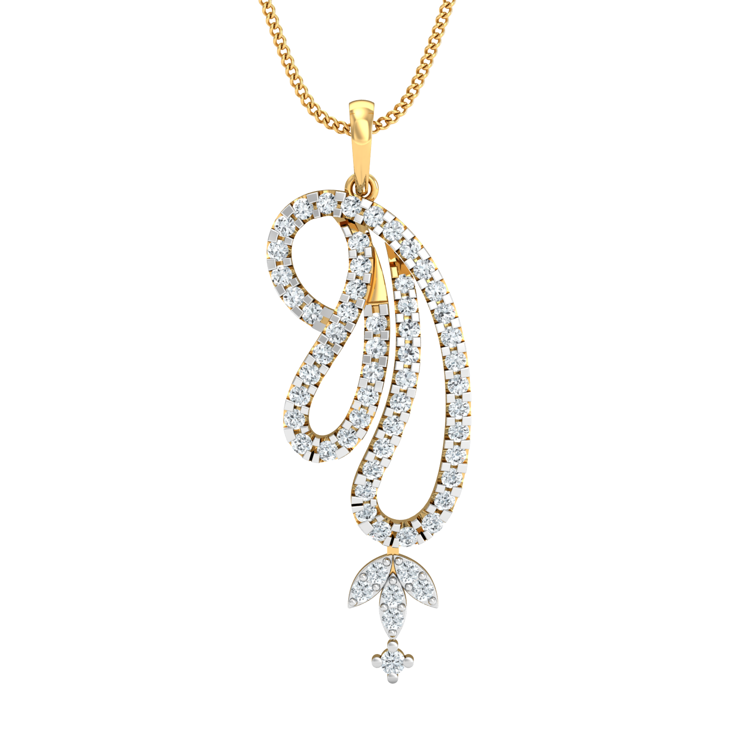 Pendant diamond jewellery design online
