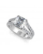 1.24 carat White Gold - Adler Ring