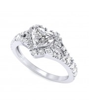 0.95 carat Platinum - Jeslyn Engagement Ring