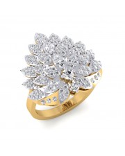 The Marquise Floral Ring