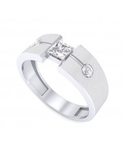 The Morgan Ring For Him - 0.40 carat - Platinum