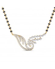 The Krisha Swirl Mangalsutra