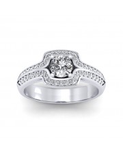 0.60 carat White Gold - Amanda Engagement Ring