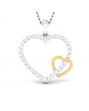 The Interlinked Heart Pendant