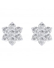 The Diamond Cluster Earrings