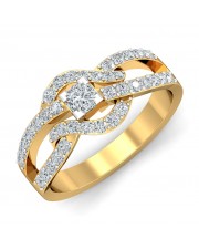 0.82 carat Yellow Gold - Levita Princess Engagement Ring