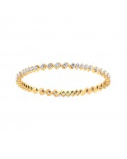 The Evelyn Diamond Bangle