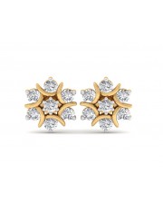 The Nova Naksh Earrings - 3 cent diamonds