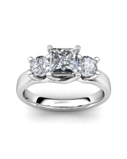 0.76 carat Platinum -Anna Engagement Ring