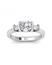 0.73 carat Platinum - Nitza Engagement Ring