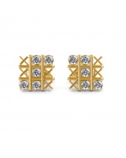 The CrissCross Diamond Earrings