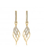 The Gelsy Leaf Earrings