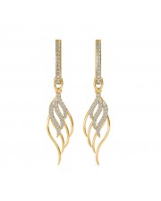 The Gelsy Leaf Earrings