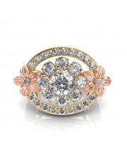 The Nova Floral Ring